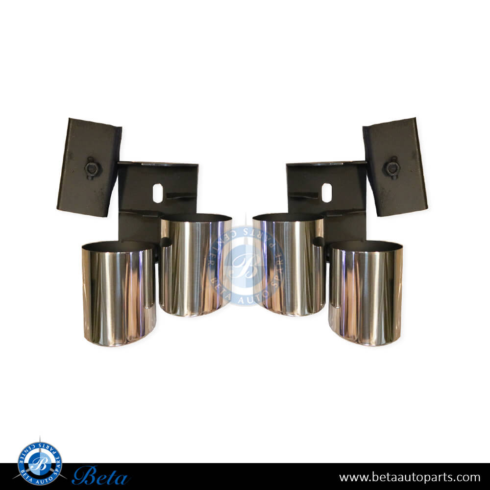 Exhaust Tips S4/S5 look for Audi A4/A5 2008-2015 models, Part Number 8K0253683E Exhaust Tips S4/S5 look for Audi A4/A5 2008-2015 models, Part Number 8K0253683E